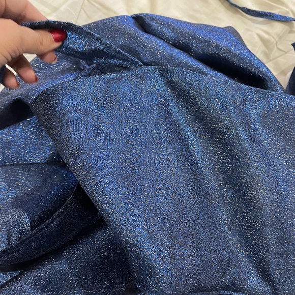 Brand New w/ Tags Mia Layzell Women’s Willow Dress in Sparkle Midnight Print, L - Picture 5 of 11